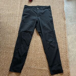Lululemon black work pants, size 30.